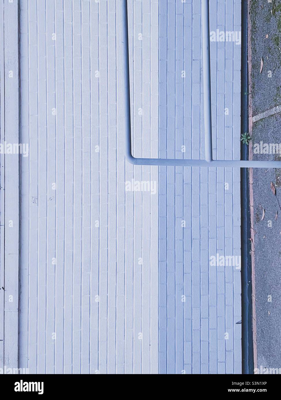Dettagli astratti dell'edificio. Foto Stock