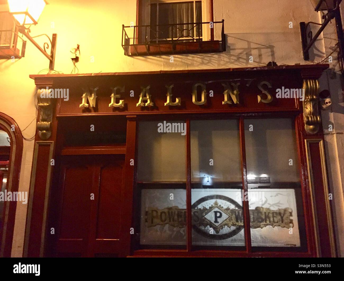 Classic Irish Pub a Skerries, Irlanda. Foto Stock