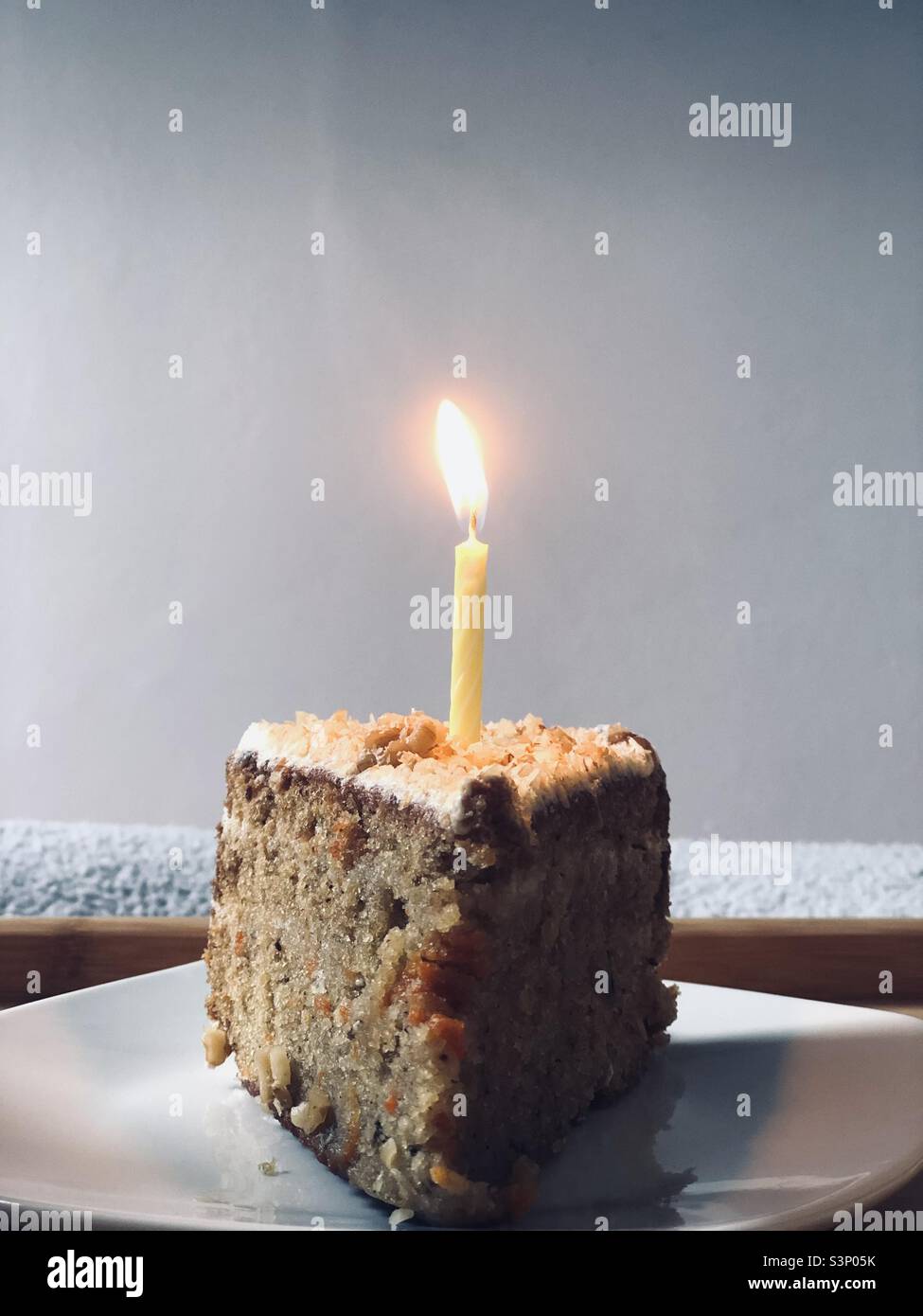 Torta di compleanno Foto Stock