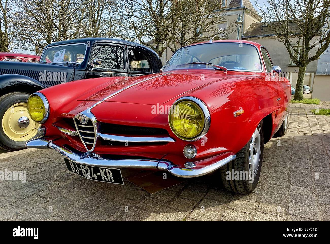 Alfa Romeo Giulio SS - Immagine stock catturata con smartphone