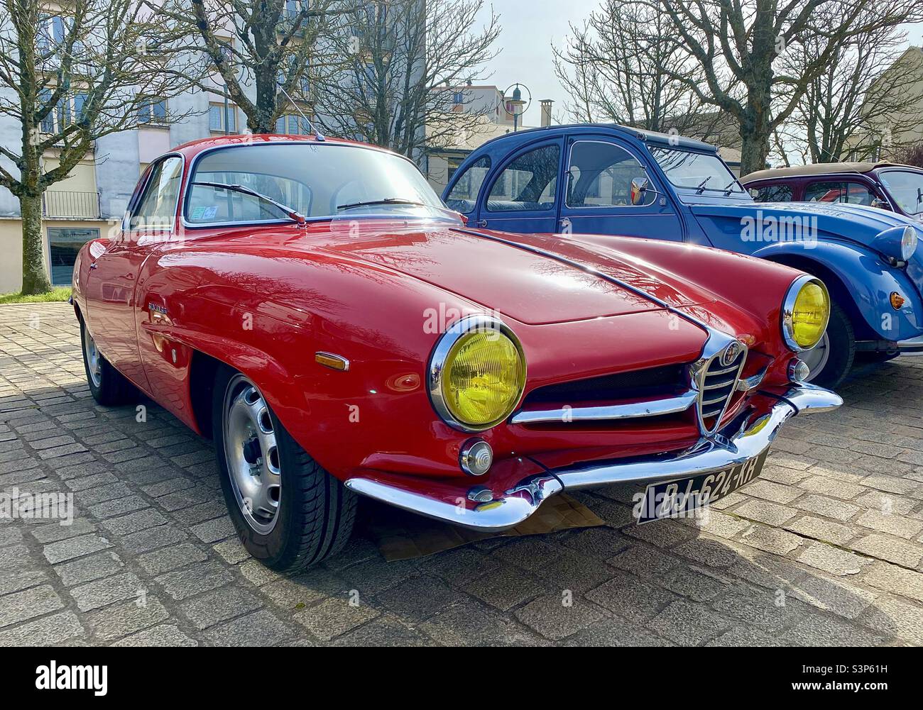 Alfa Romeo Giulio SS - Immagine stock catturata con smartphone