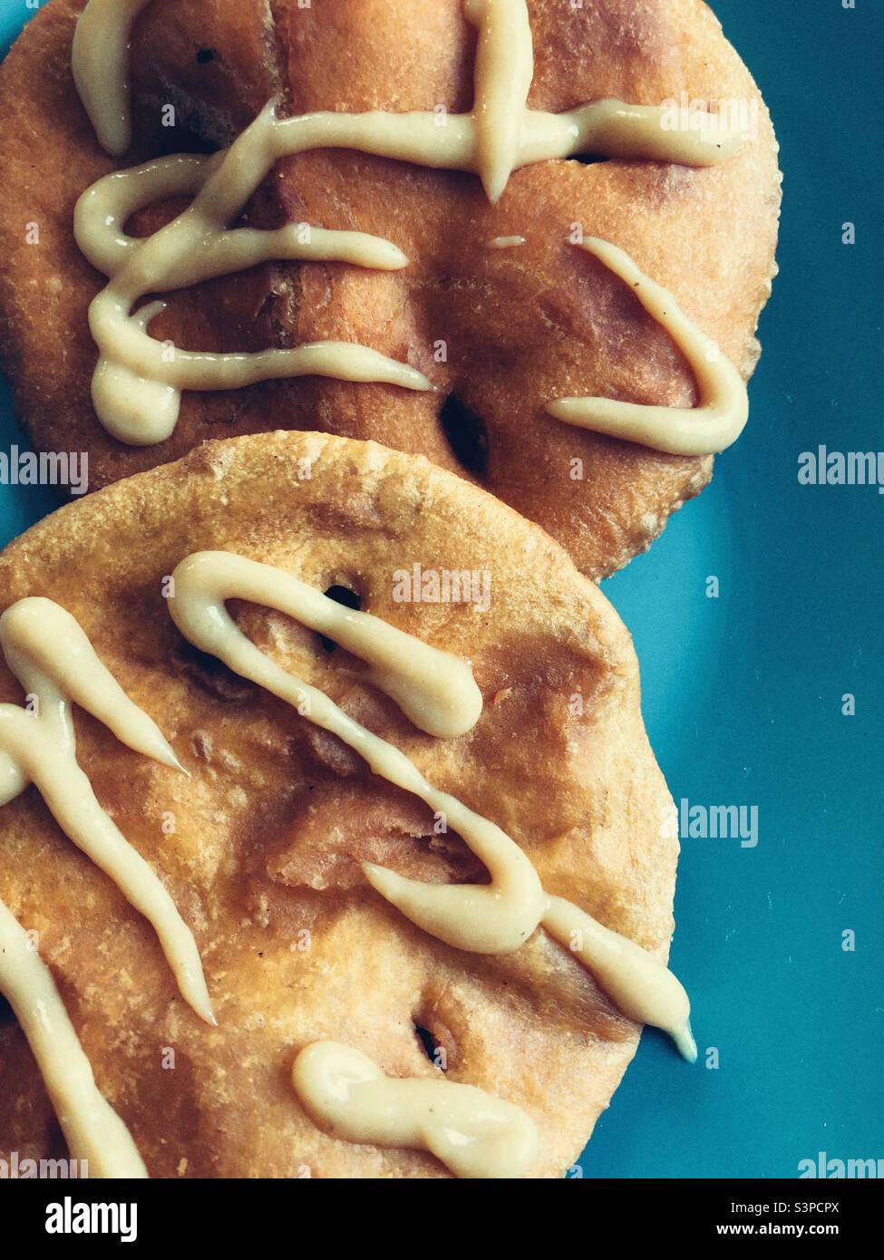 Sopapillas con senape Foto Stock