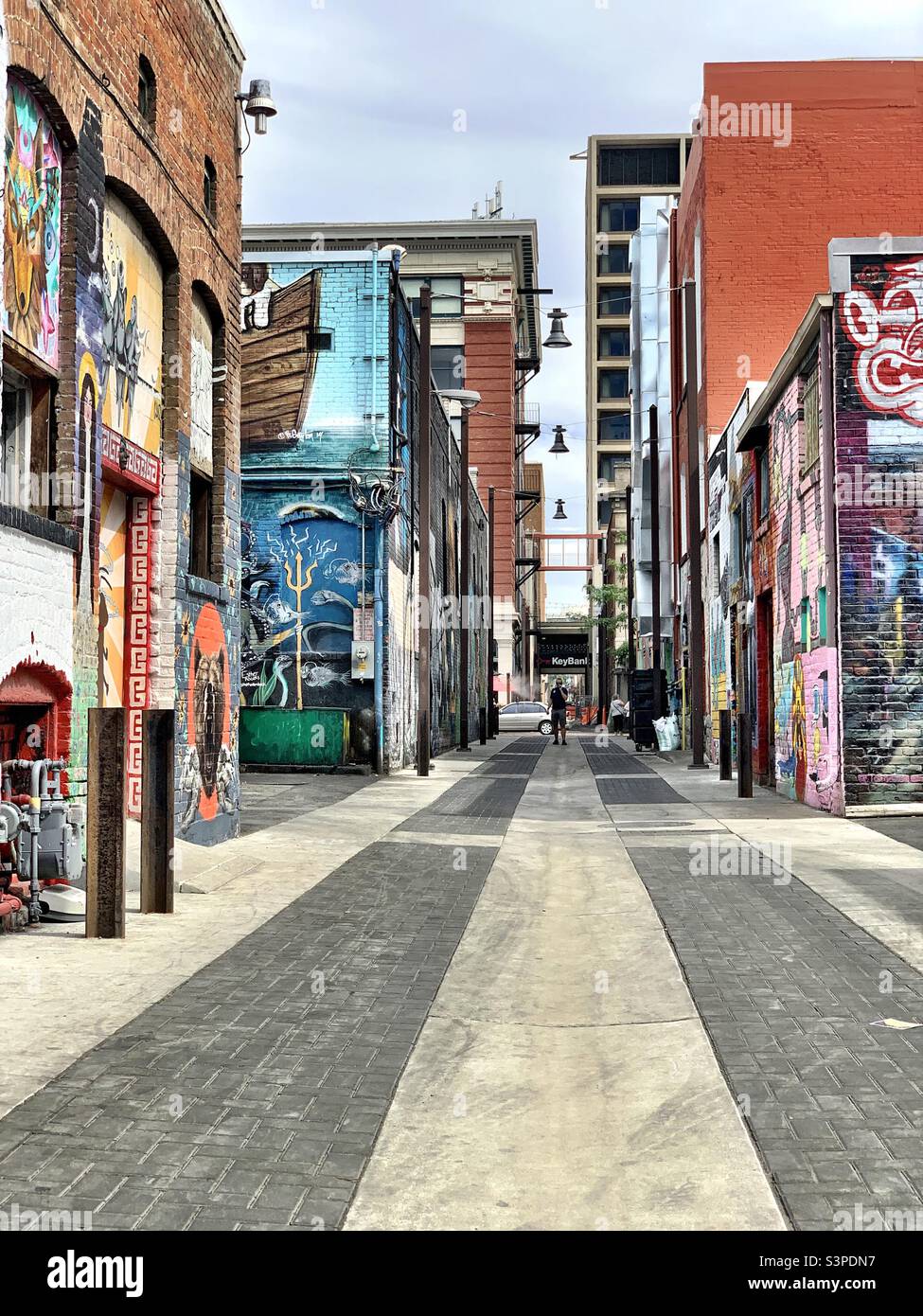 Street Art - Immagine stock catturata con smartphone