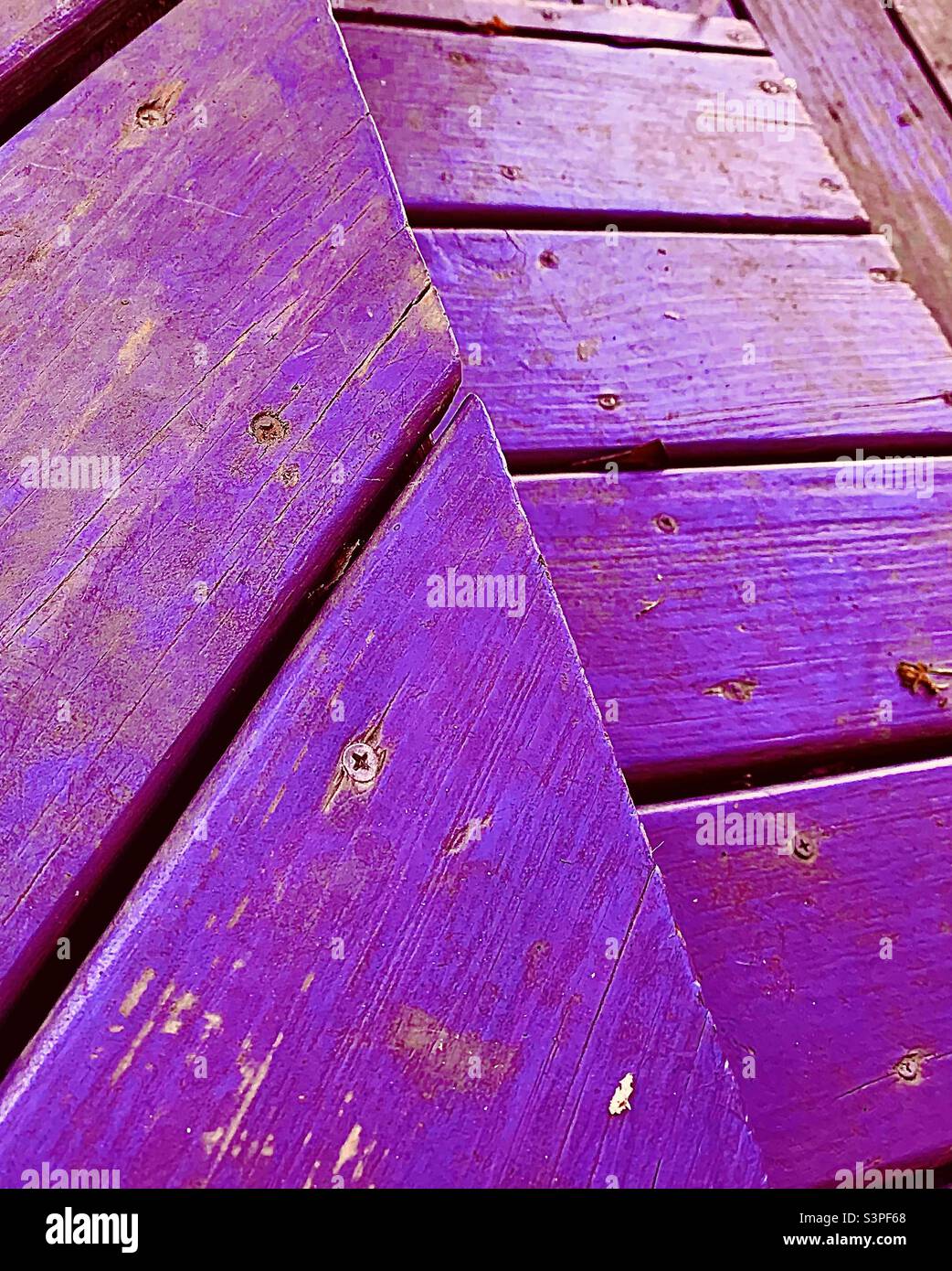 Arte astratta viola Foto Stock
