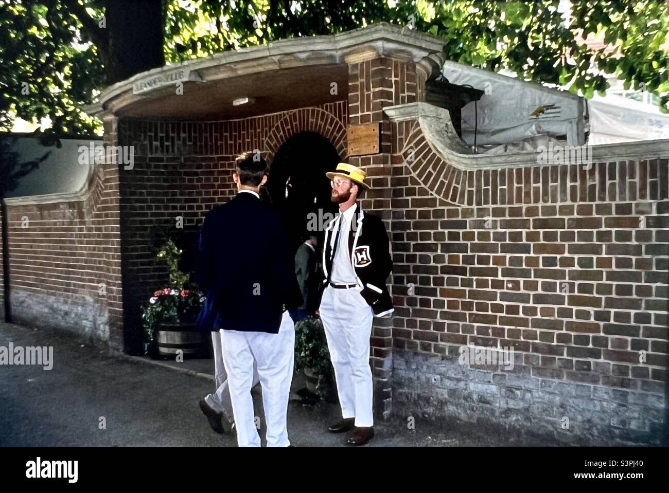 Henley vogatori Leander Club persone Foto Stock