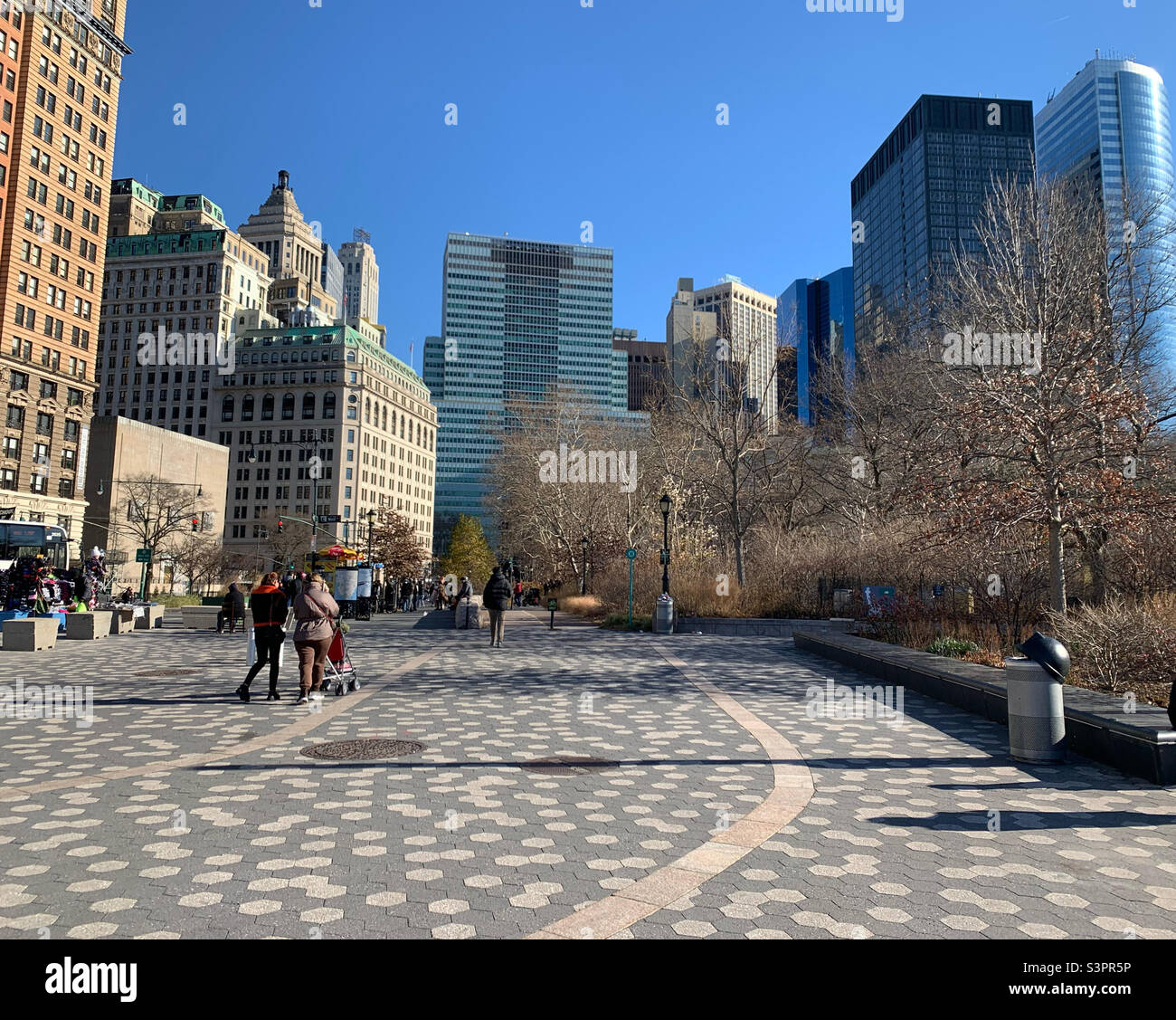 Dicembre 2021, Battery Park City, Lower Manhattan, New York, New York, Stati Uniti Foto Stock