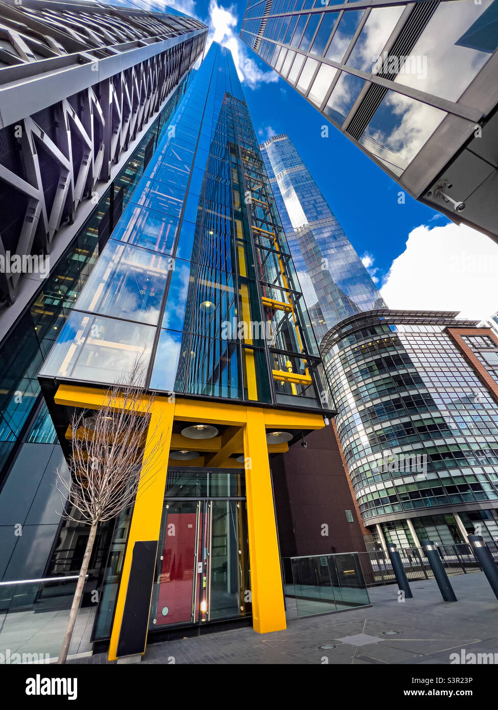 The Cheesegrator, 122 Leadenhall Street, City of London, Inghilterra - Gennaio 2022 Foto Stock