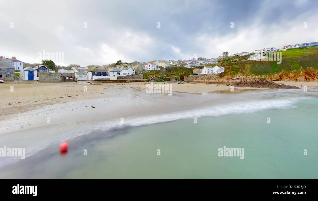 Spiaggia di Gorran Haven Foto Stock