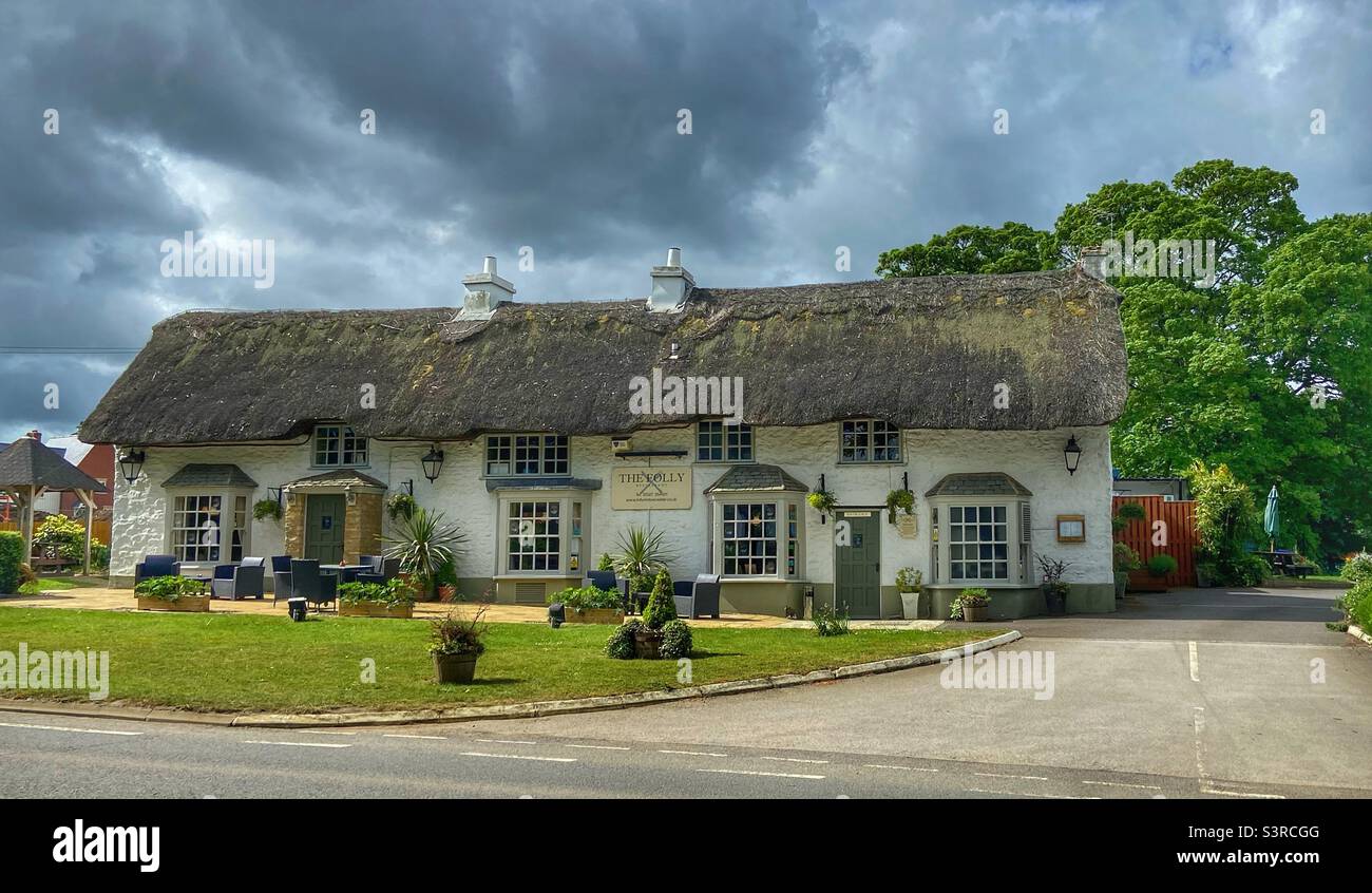 Il pub Folly a Towcester, Northamptonshire Foto Stock