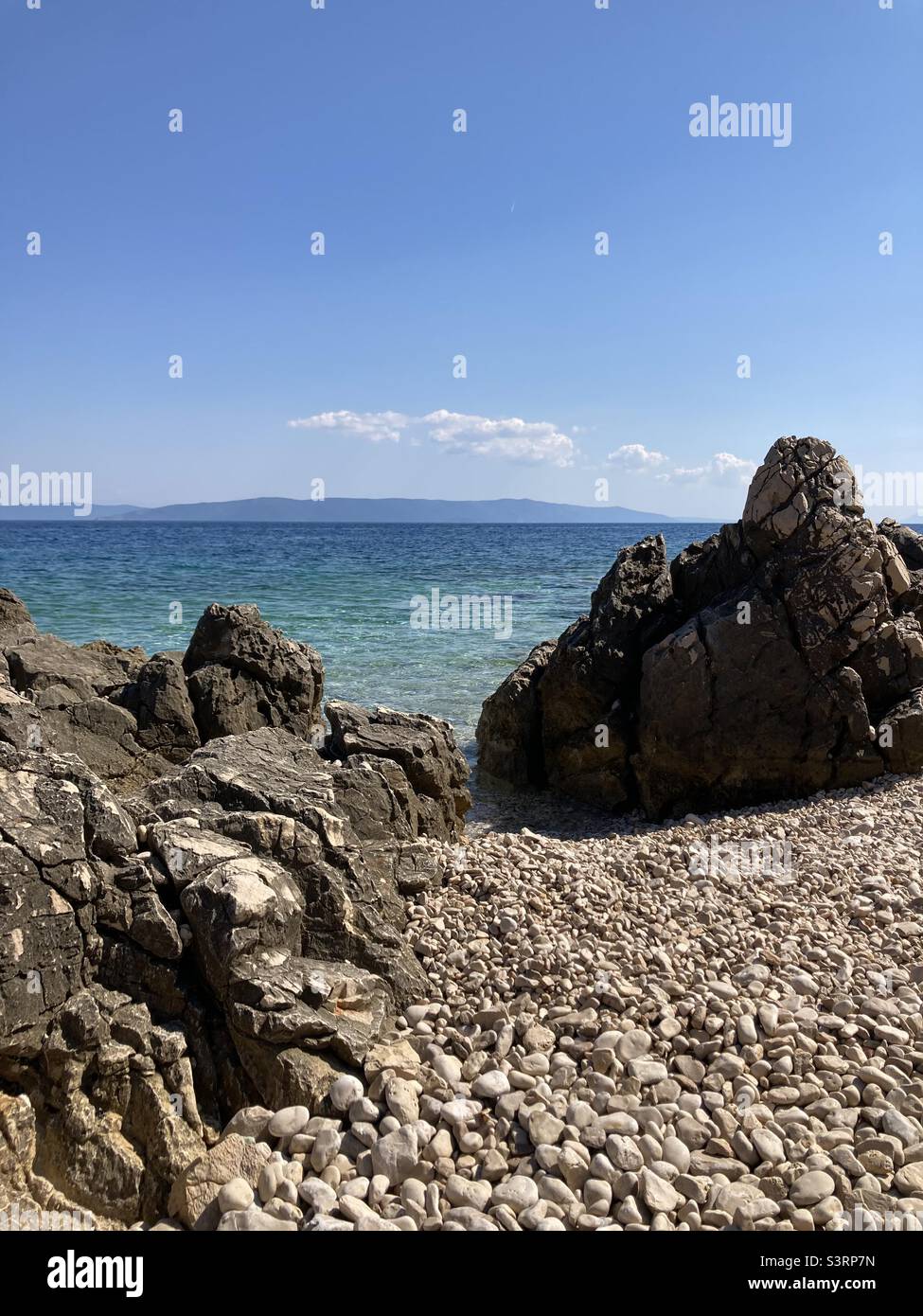 Trama Di Ciottoli A Riva Sul Lago Secco Fotografia Stock - Immagine Di - Foto 9