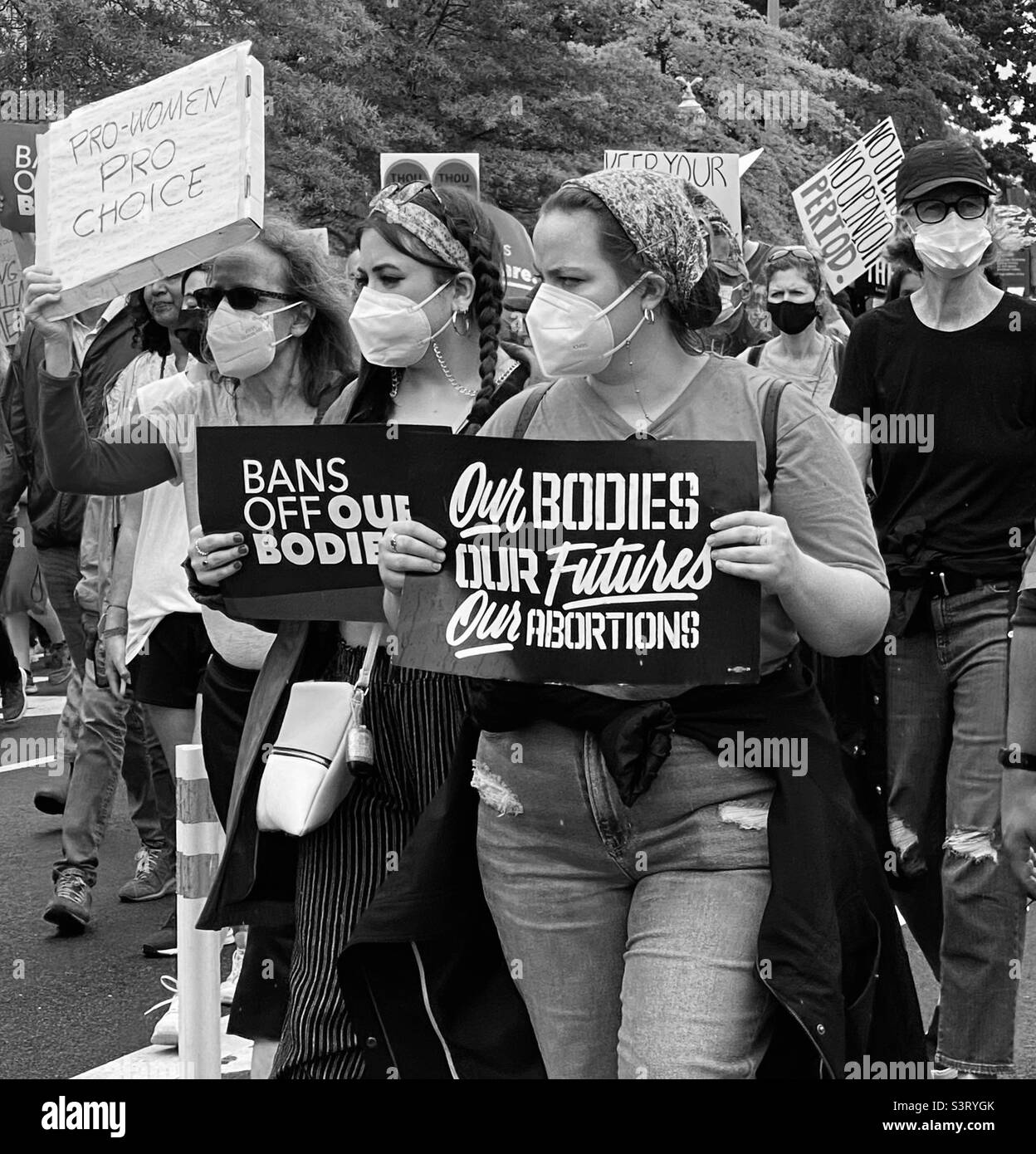 Marzo delle donne, 14 maggio 2022, Washington DC Foto Stock