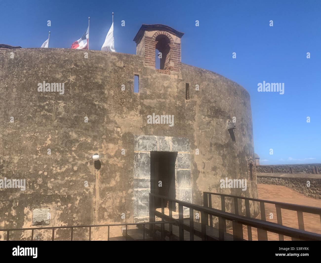 Marzo 2022, Museo de la Fortaleza San Felipe, Puntilla del Malecon, Puerto Plata, Repubblica Dominicana Foto Stock