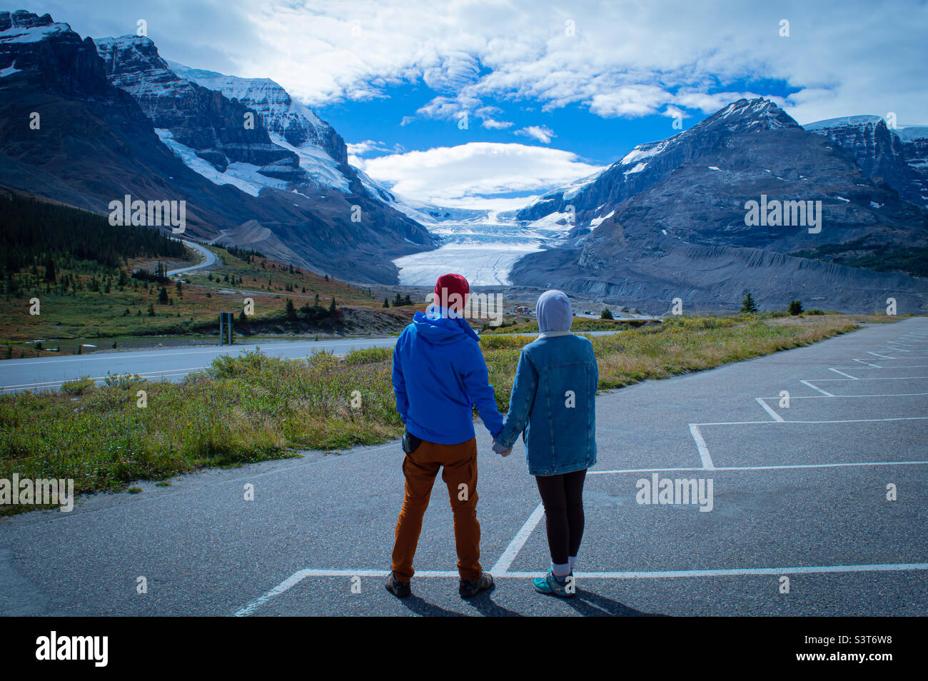 Ghiacciai Foto Stock