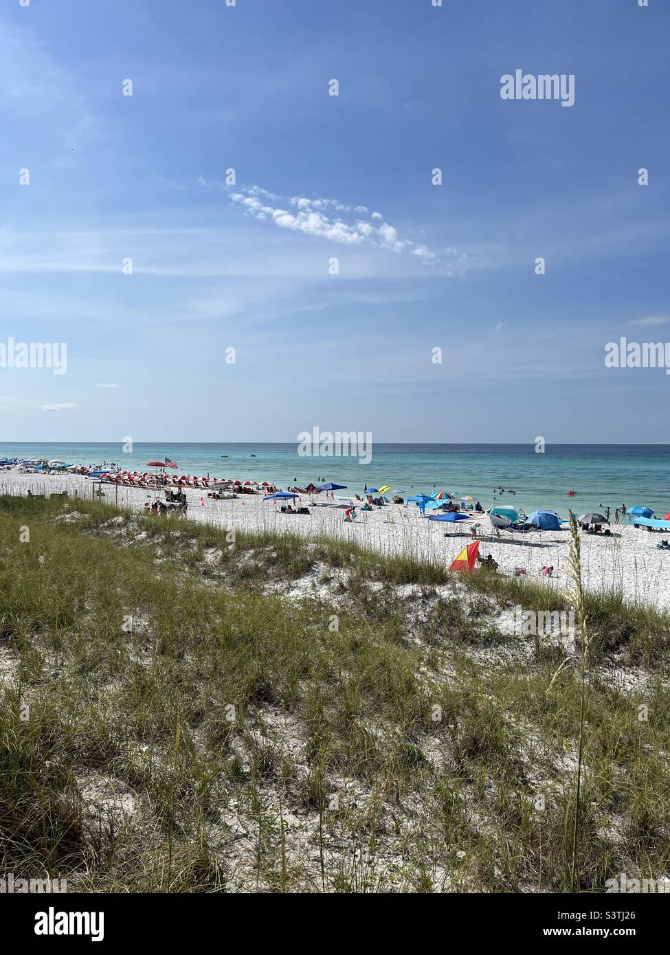 Giugno 2022 vista sulla costa di Miramar Beach Florida USA Foto Stock