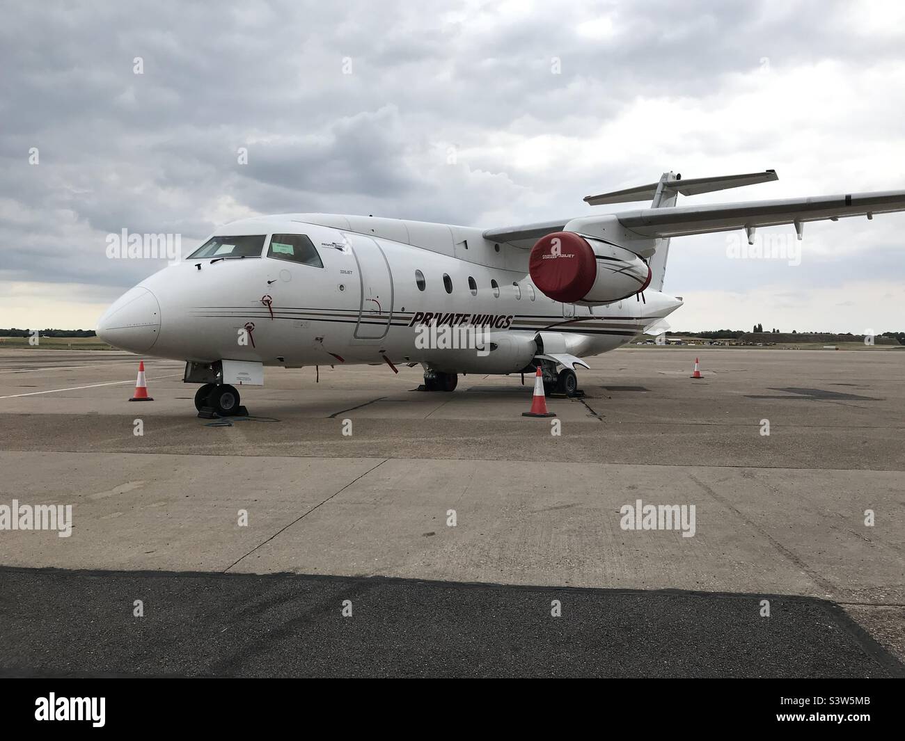 Privato Wings Dornier 328 jet Foto Stock