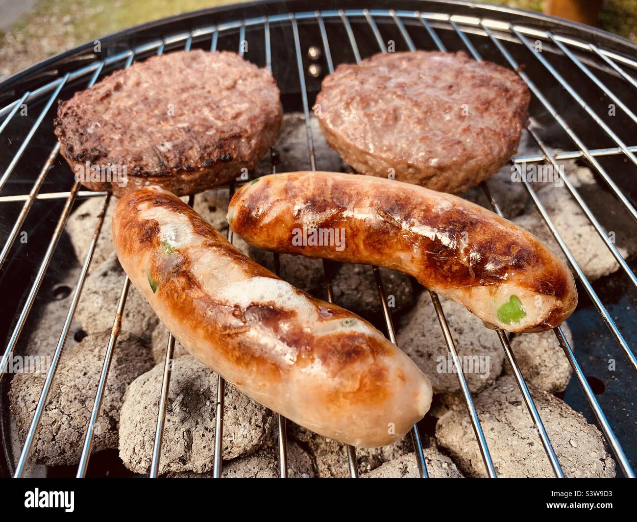 Tempo perfetto per un barbecue. Foto Stock