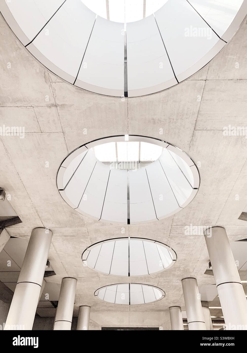 Architettura astratta moderna Foto Stock