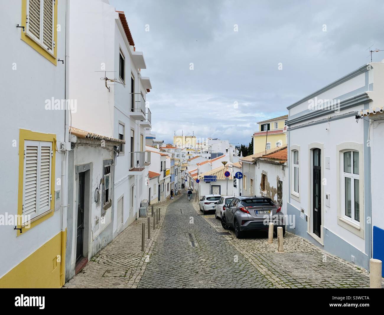 Dietro le strade di Lagos, Portogallo Foto Stock