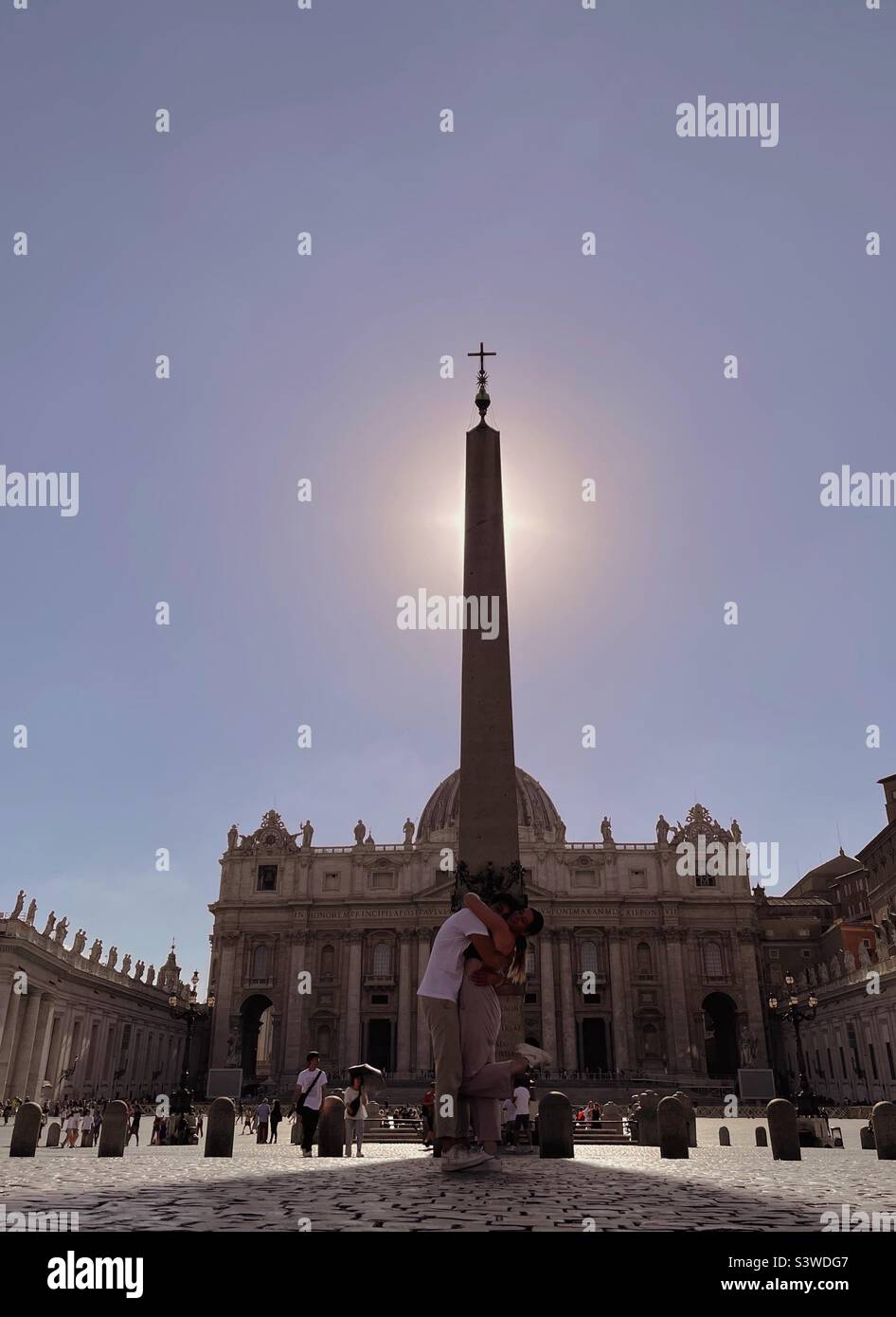 La Città del Vaticano, i suoi musei storici e la famosa Cappella Sistina sono davvero incredibili. Foto Stock