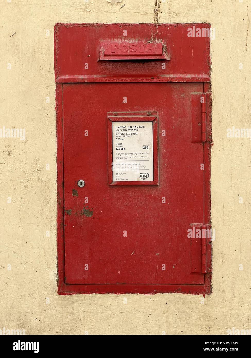 Box postali in tutto il mondo Foto Stock