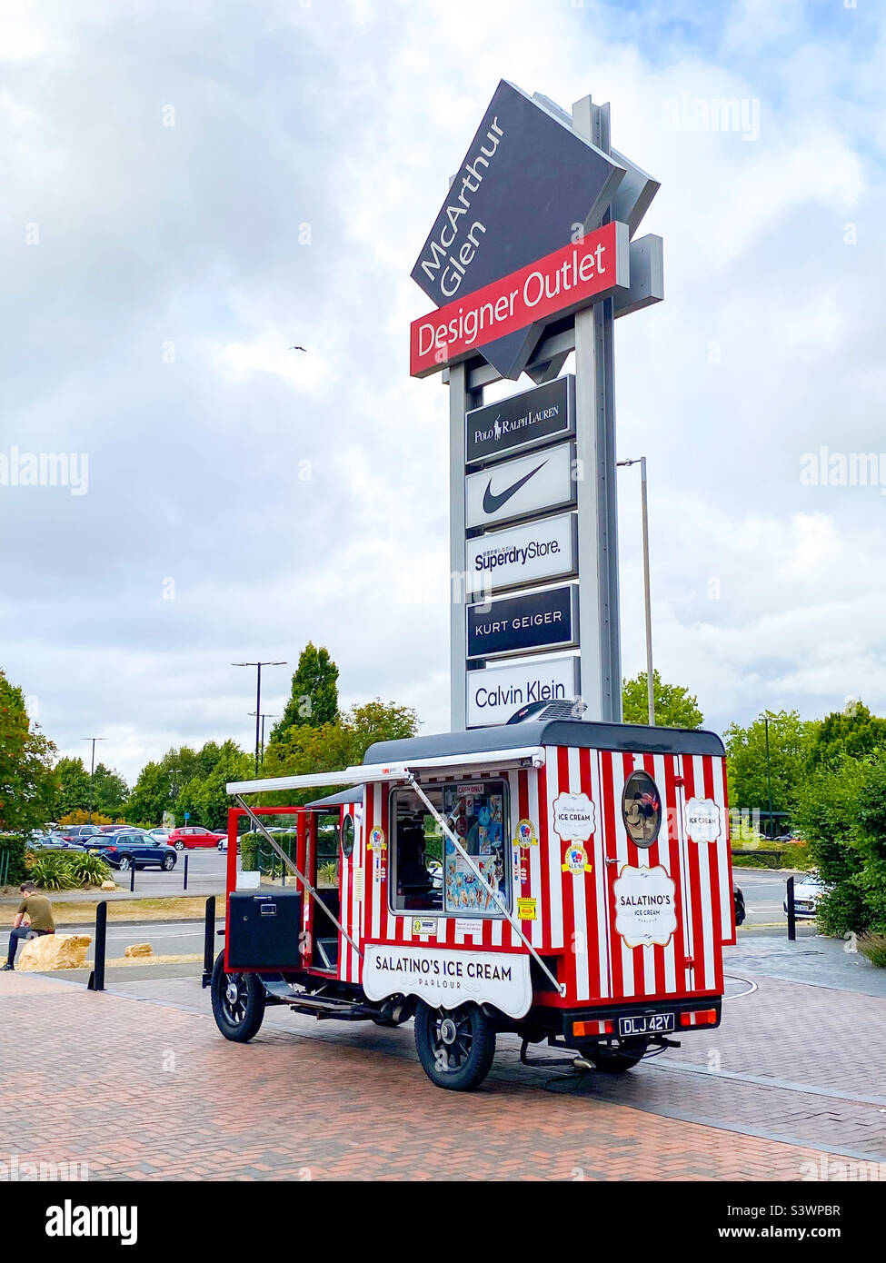 McArthur Glen Designer Retail Outlet a Swindon, Regno Unito Foto Stock