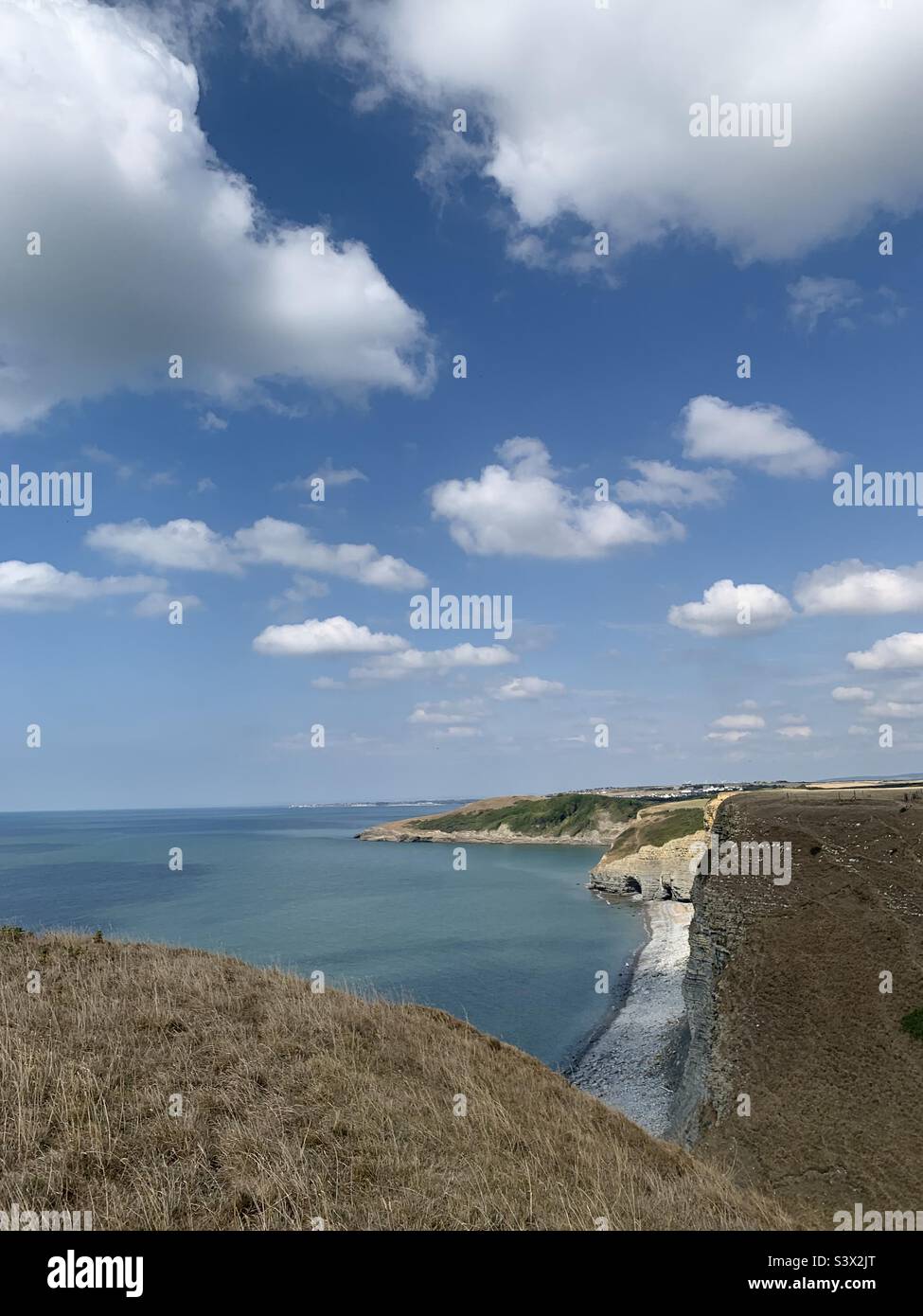 Vale of Glamorgan Heritage Coastal Walk South Wales Regno Unito Foto Stock