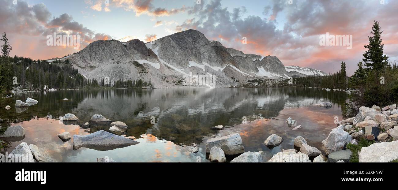 Medicina Bow National Forest, Wyoming, Stati Uniti Foto Stock