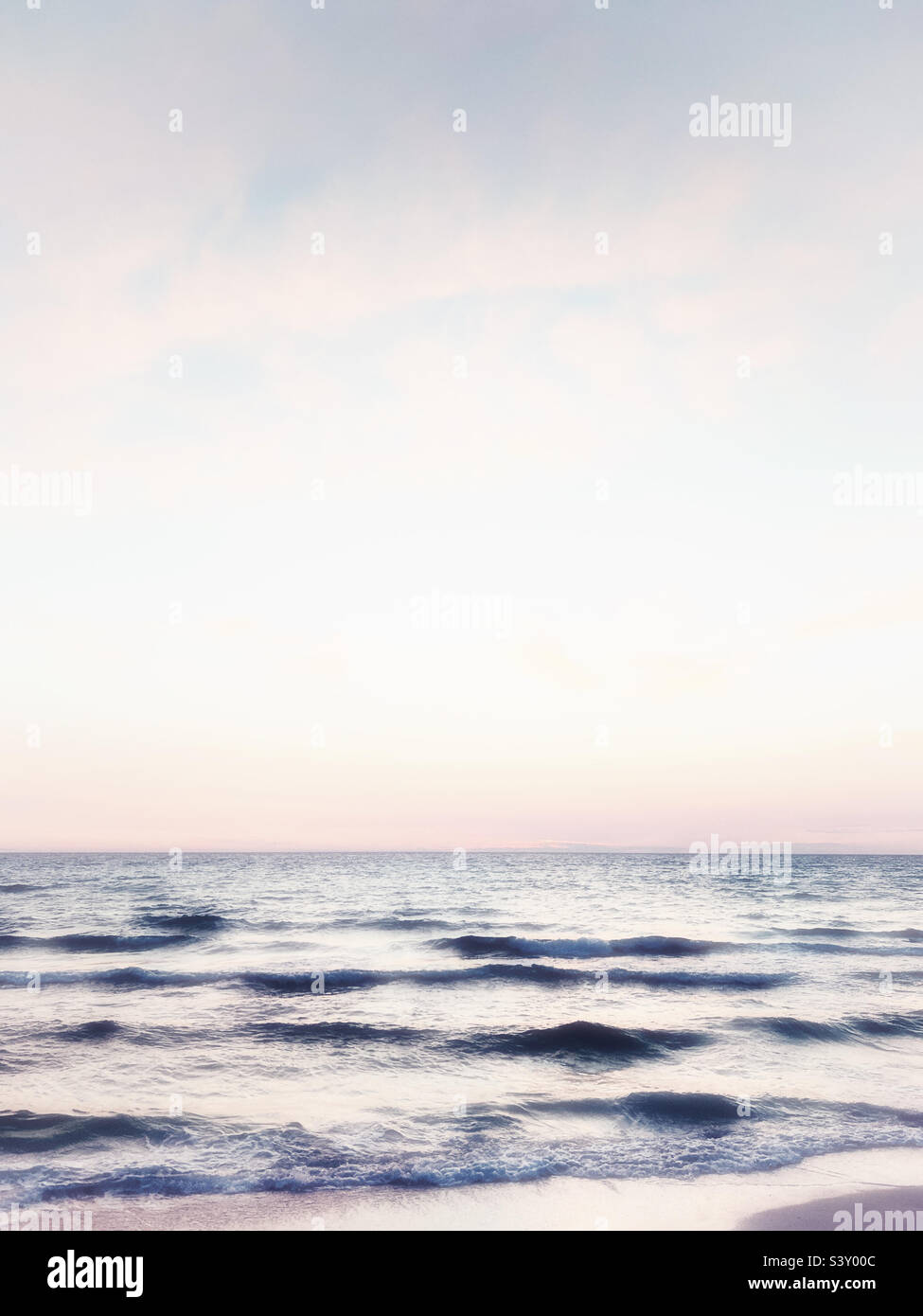 Tramonto sul Golfo del Messico Foto Stock