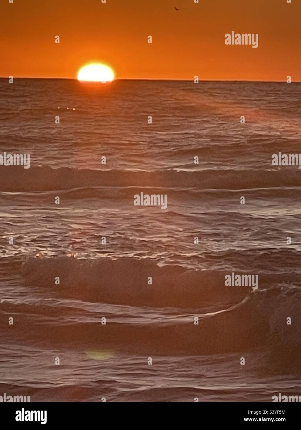 Surf sole Foto Stock