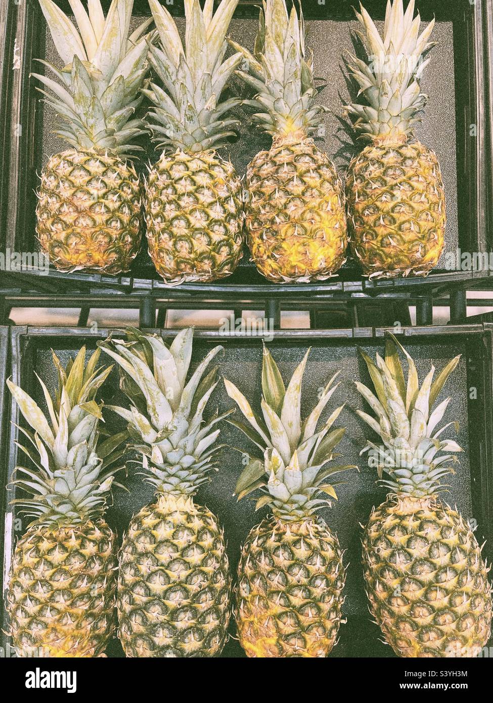 Ananas - Immagine stock catturata con smartphone