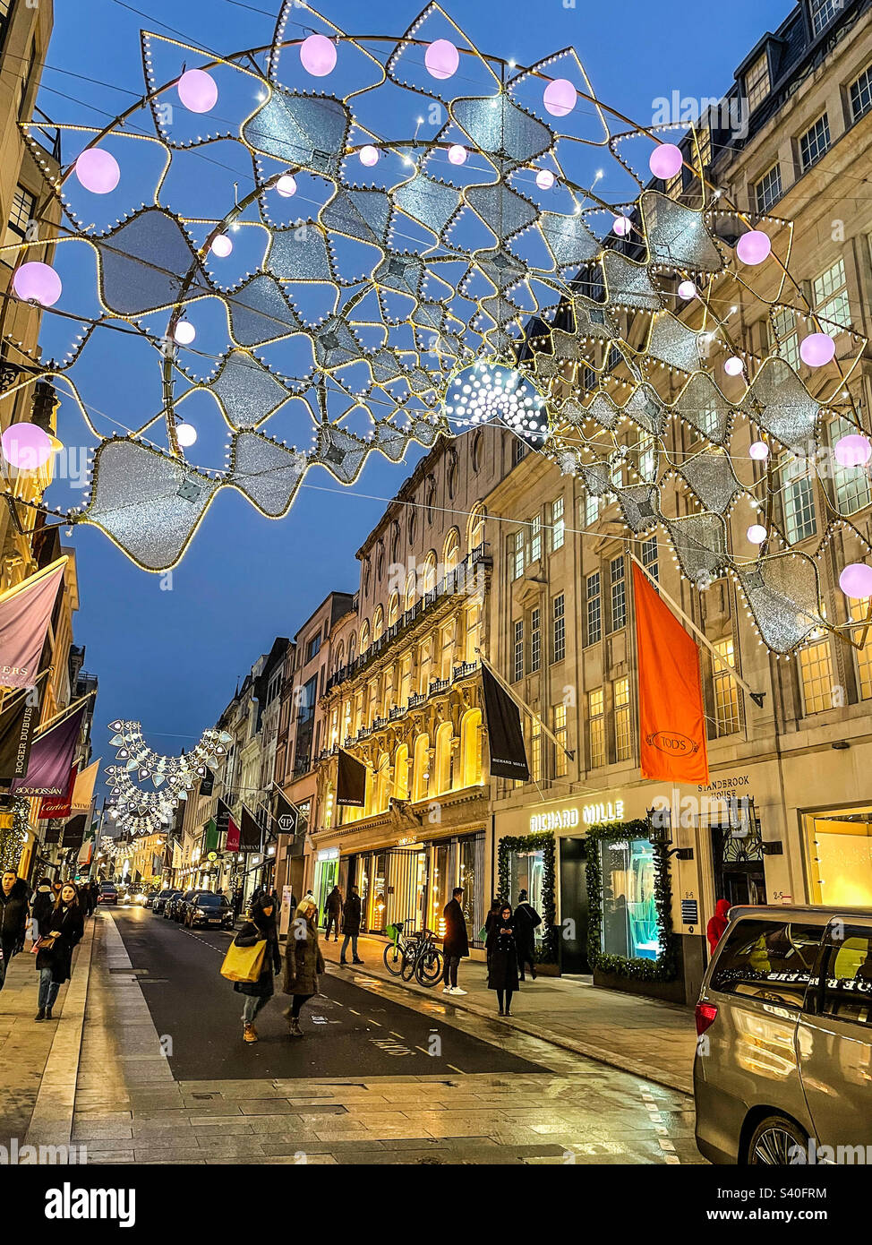 Old Bond Street, Londra Foto Stock