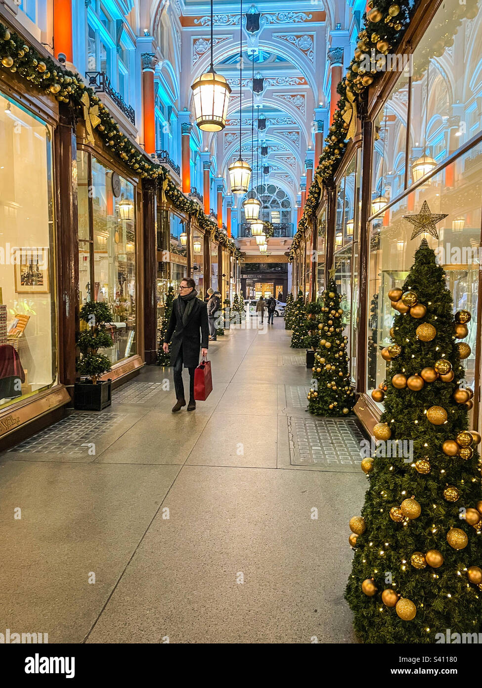 Burlington Arcade, Londra Foto Stock