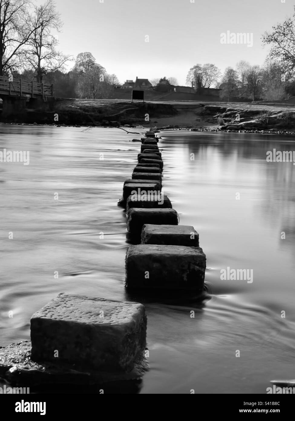 Stepping Stones Foto Stock