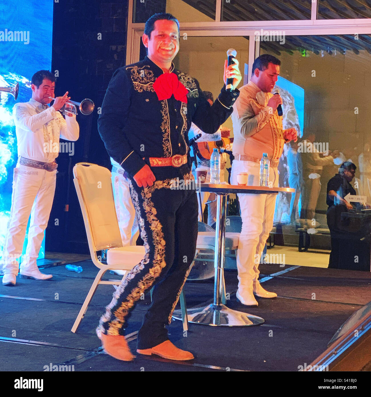 Novembre 2022, Mariachi band, Dreams Vista Cancun Golf and Spa Resort, Cancun, Quintana Roo, Messico Foto Stock