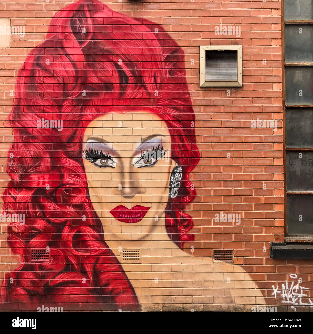 Gay Village, Manchester Foto Stock