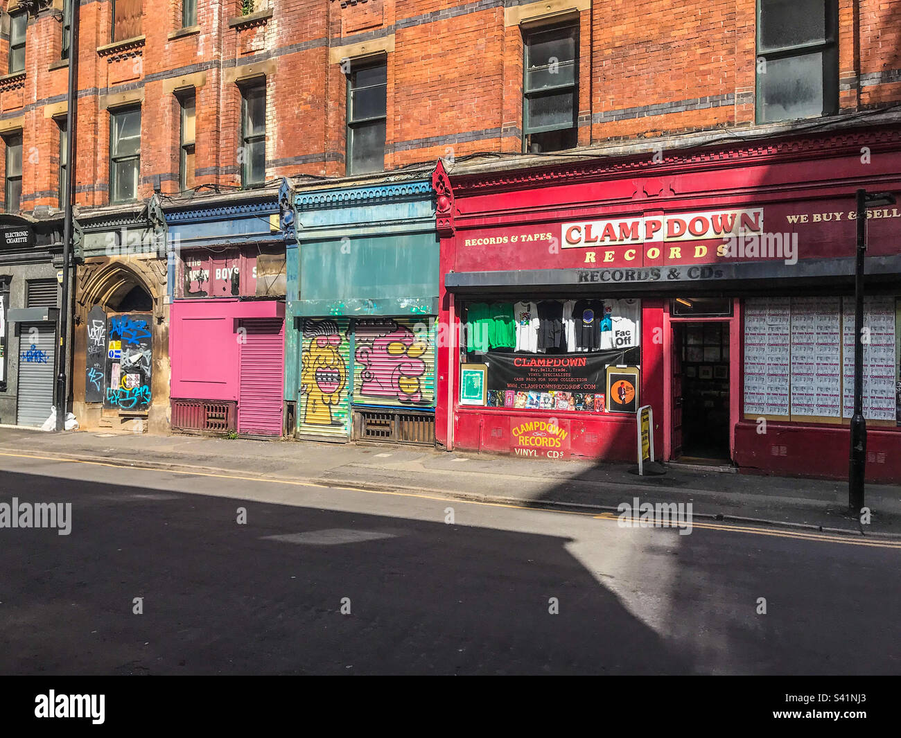 Paton Street, Manchester Foto Stock