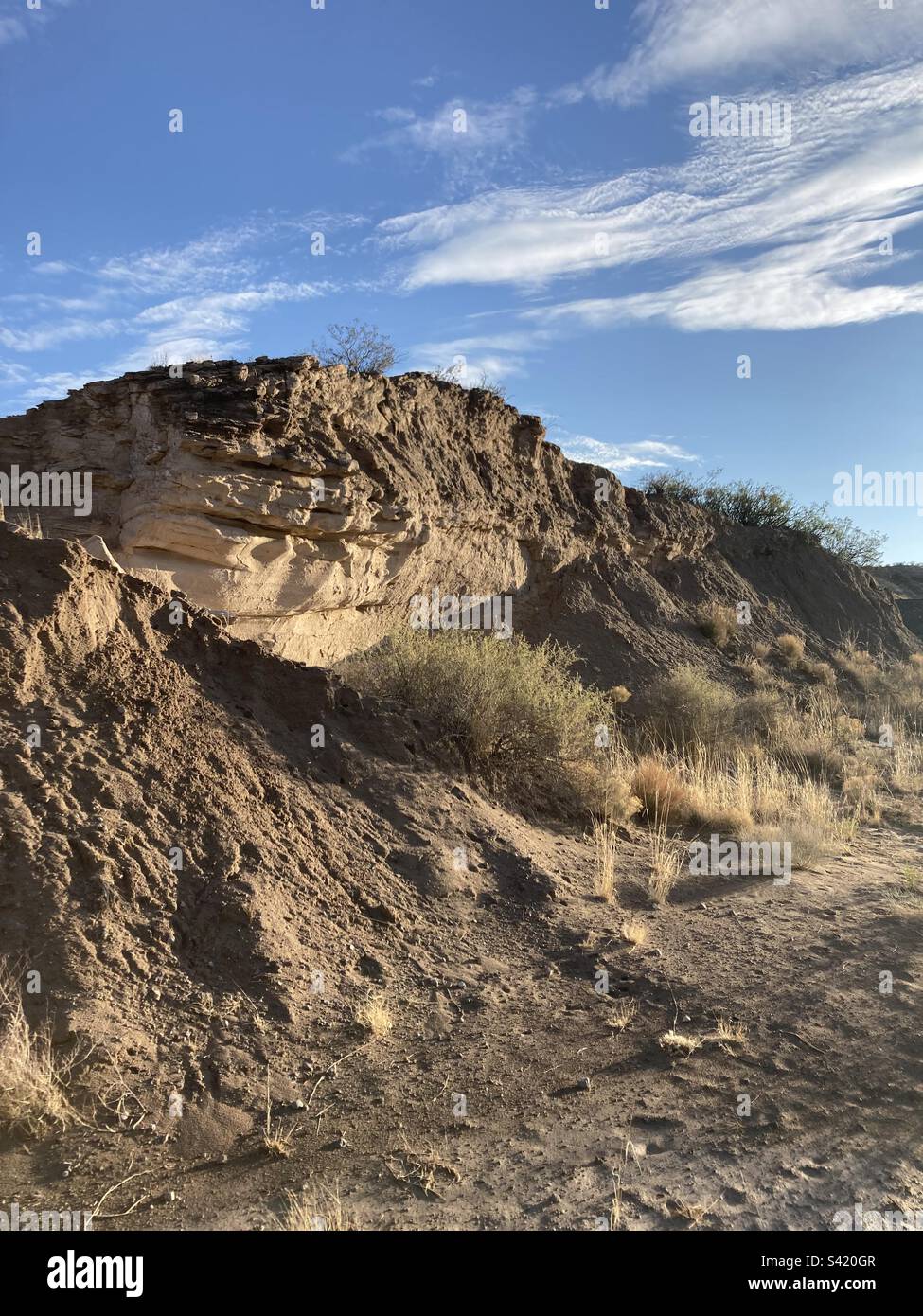 Socorro, montagna del New Mexico Foto Stock