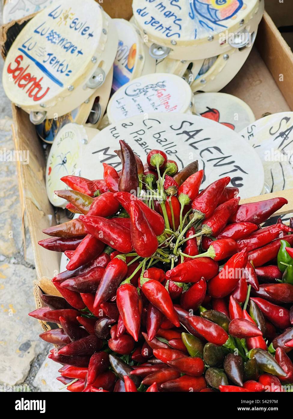 Piccoli dettagli di un viaggio nel Salento Foto Stock