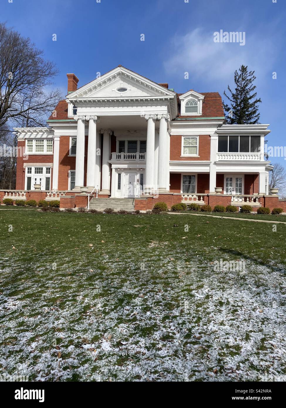 Maplewood Mansion, Muncie, Indiana Foto Stock