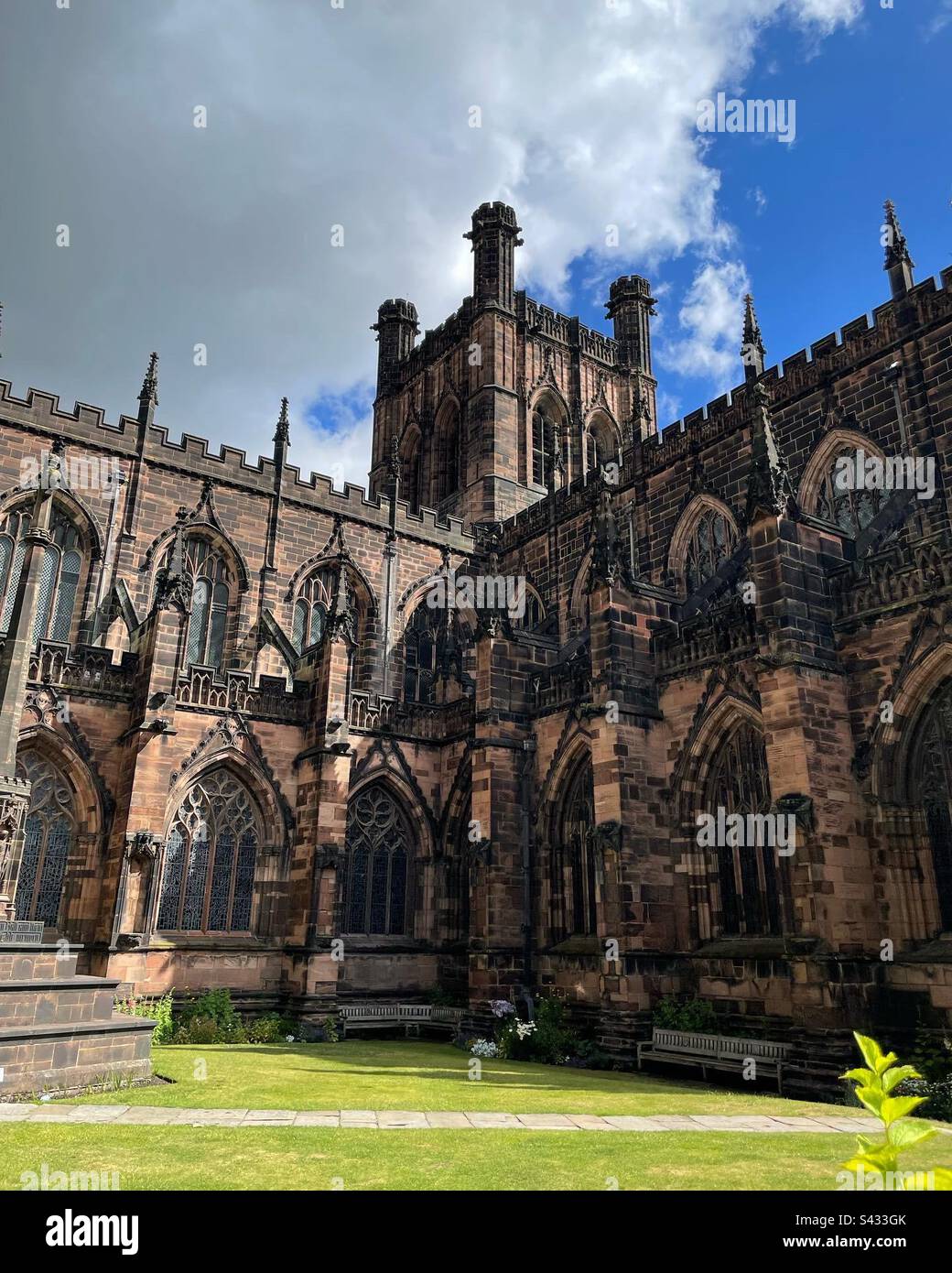 Chester Cathedral Foto Stock