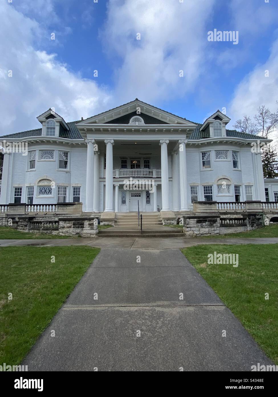 Kitselman Mansion, Muncie, Indiana Foto Stock