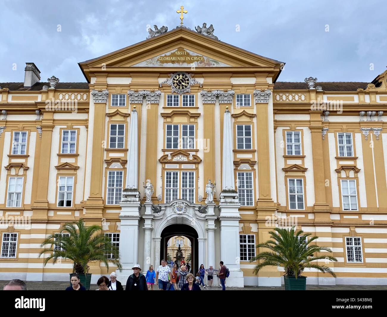 L'Abbazia di Melk in Austria Foto Stock