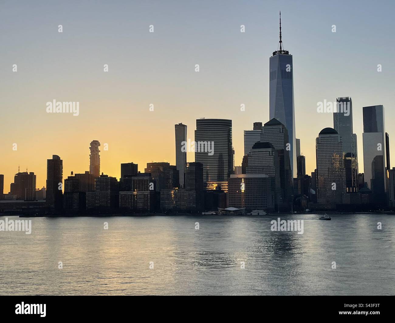 New York Sunrise Foto Stock