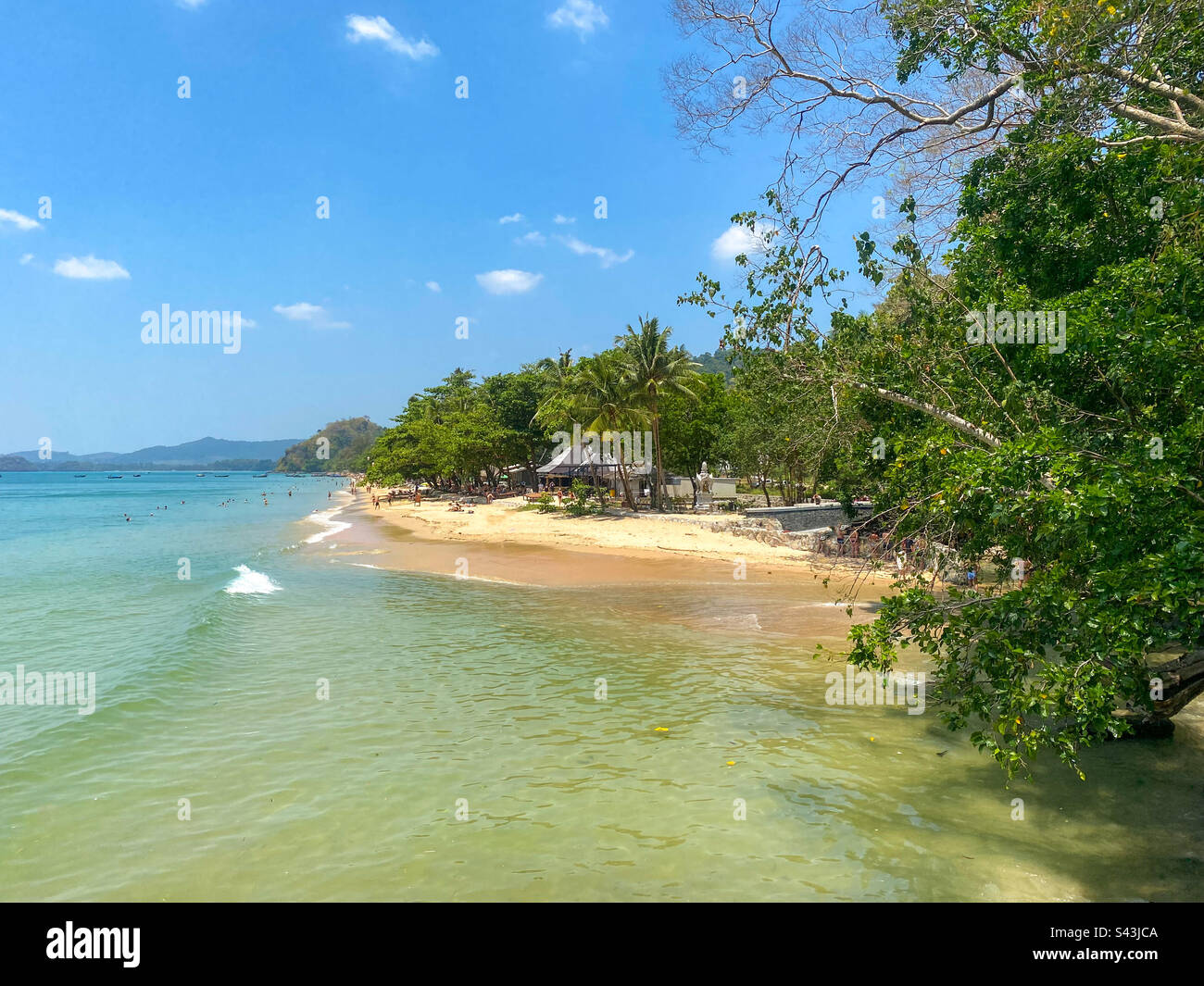 Ao Nang Beach nella provincia di Krabi, Thailandia Meridionale Foto Stock