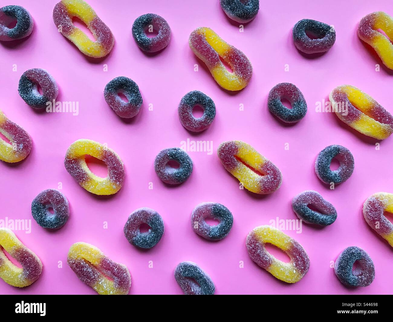 Caramelle colorate - Immagine stock catturata con smartphone