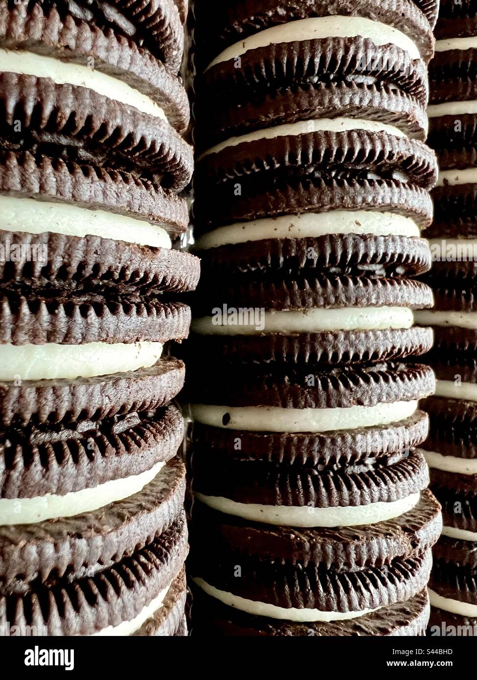 Pile di Oreos Foto Stock