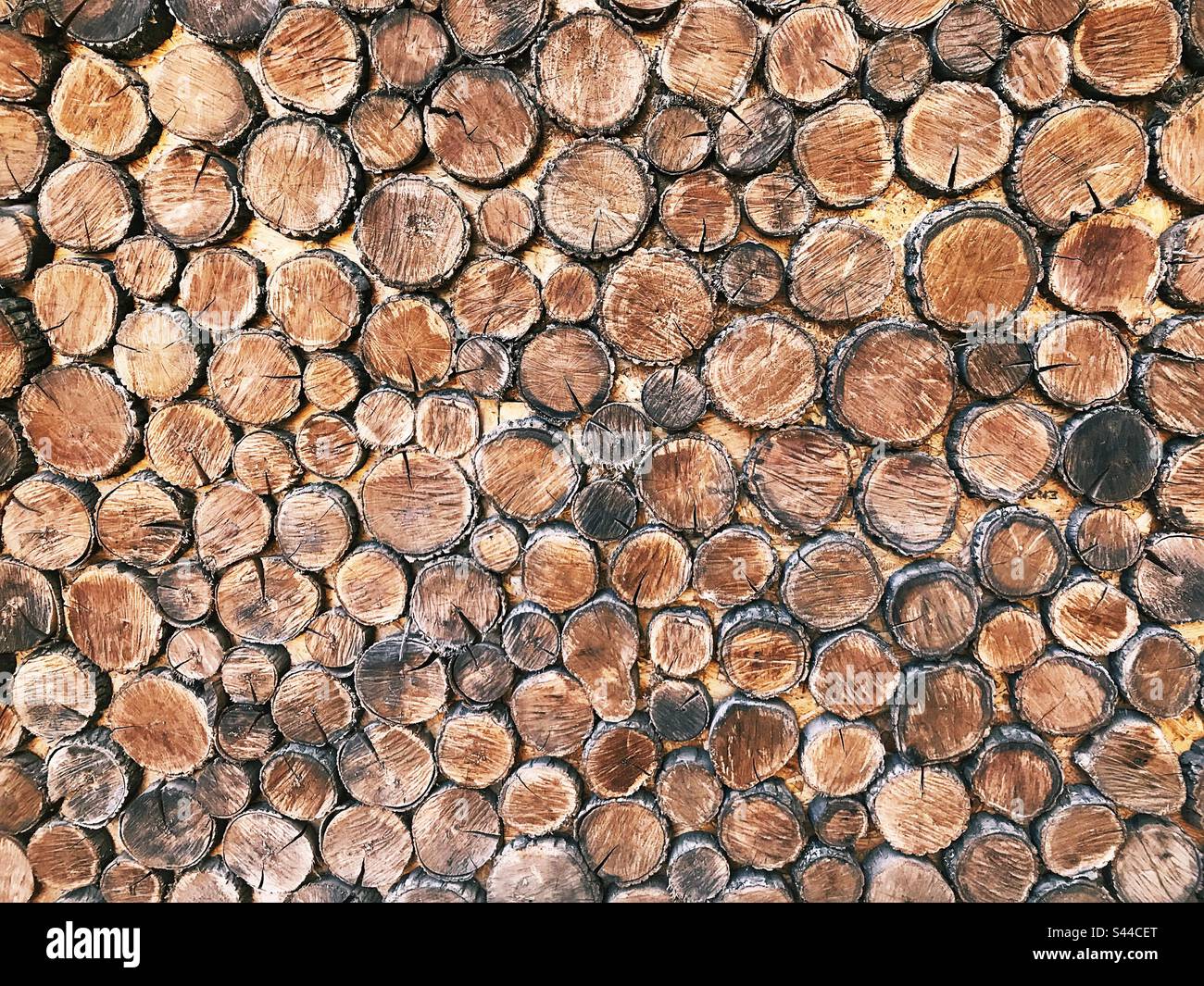 Sfondo di legno Foto Stock