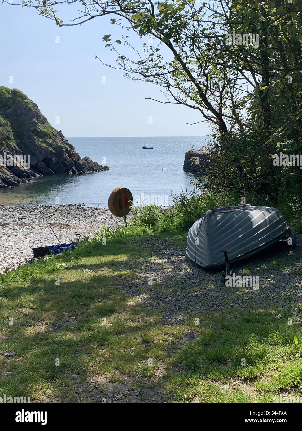 Stackpole Beach Pembroke West Wales Foto Stock