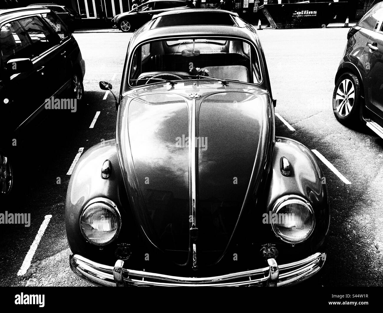 VW Beetle - Immagine stock catturata con smartphone