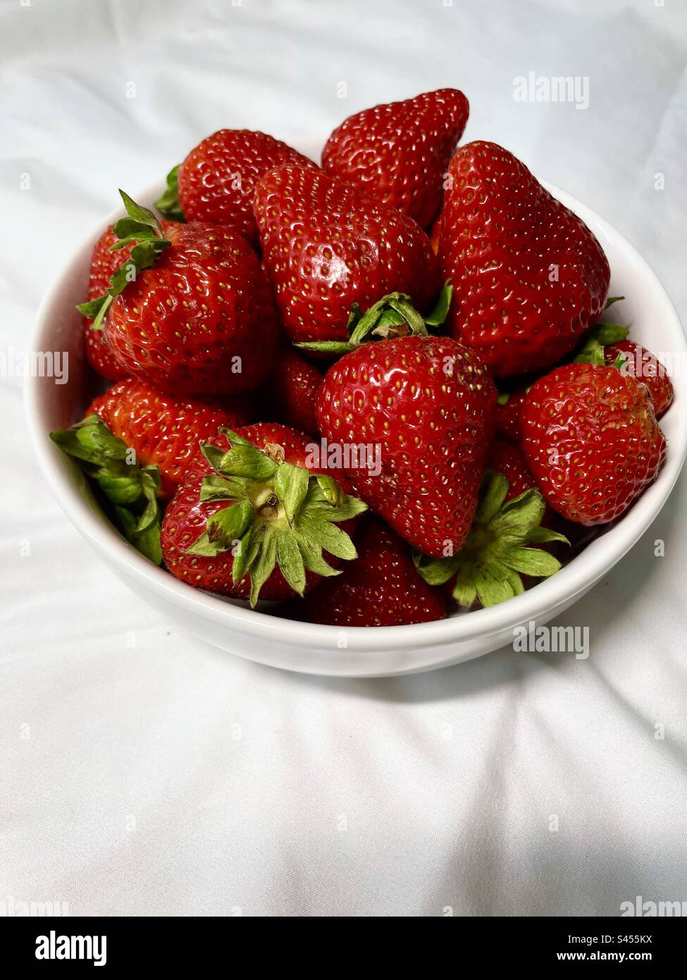 Coppa di fragole Foto Stock